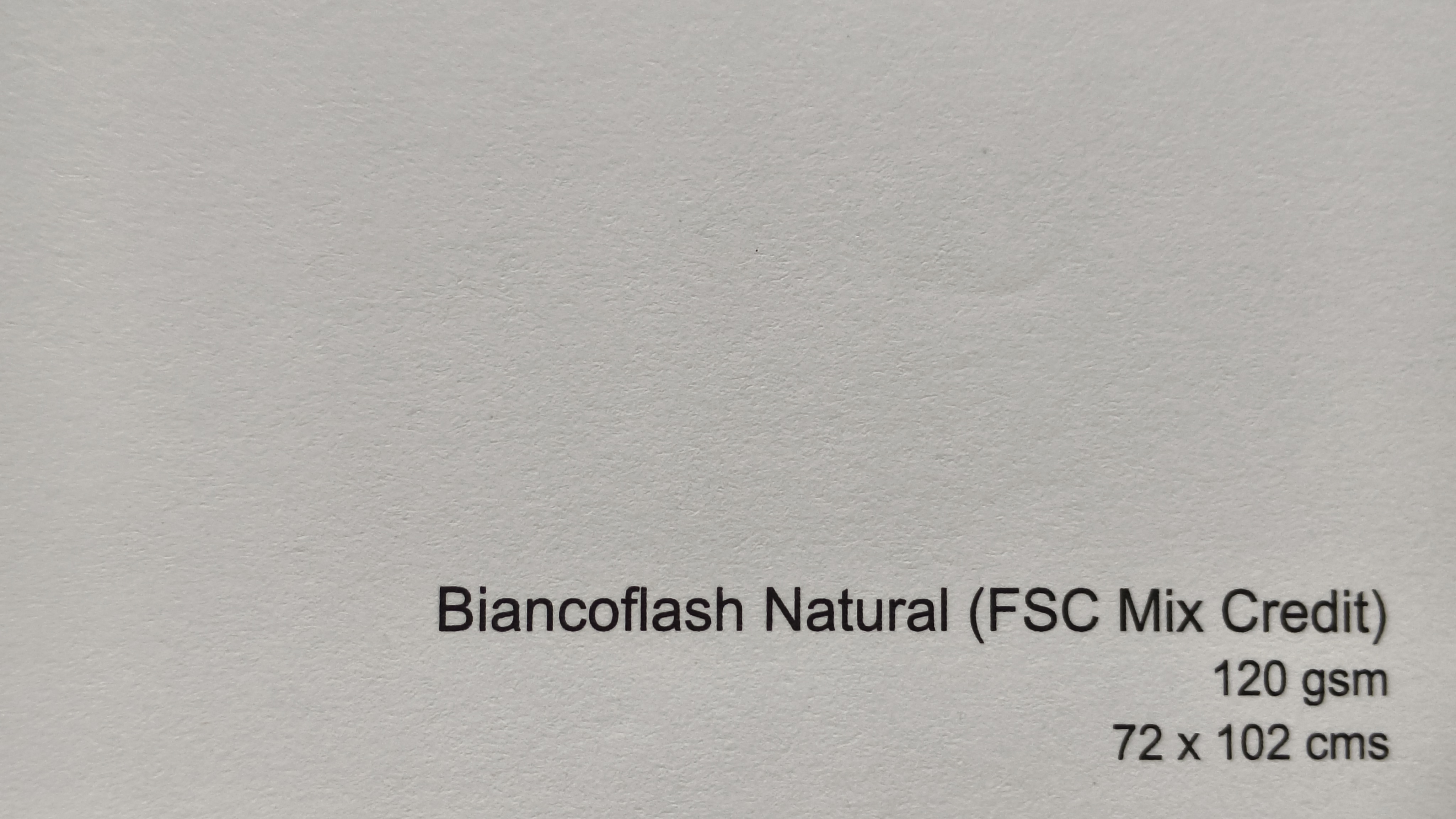 Biancoflash Natural 120 gsm