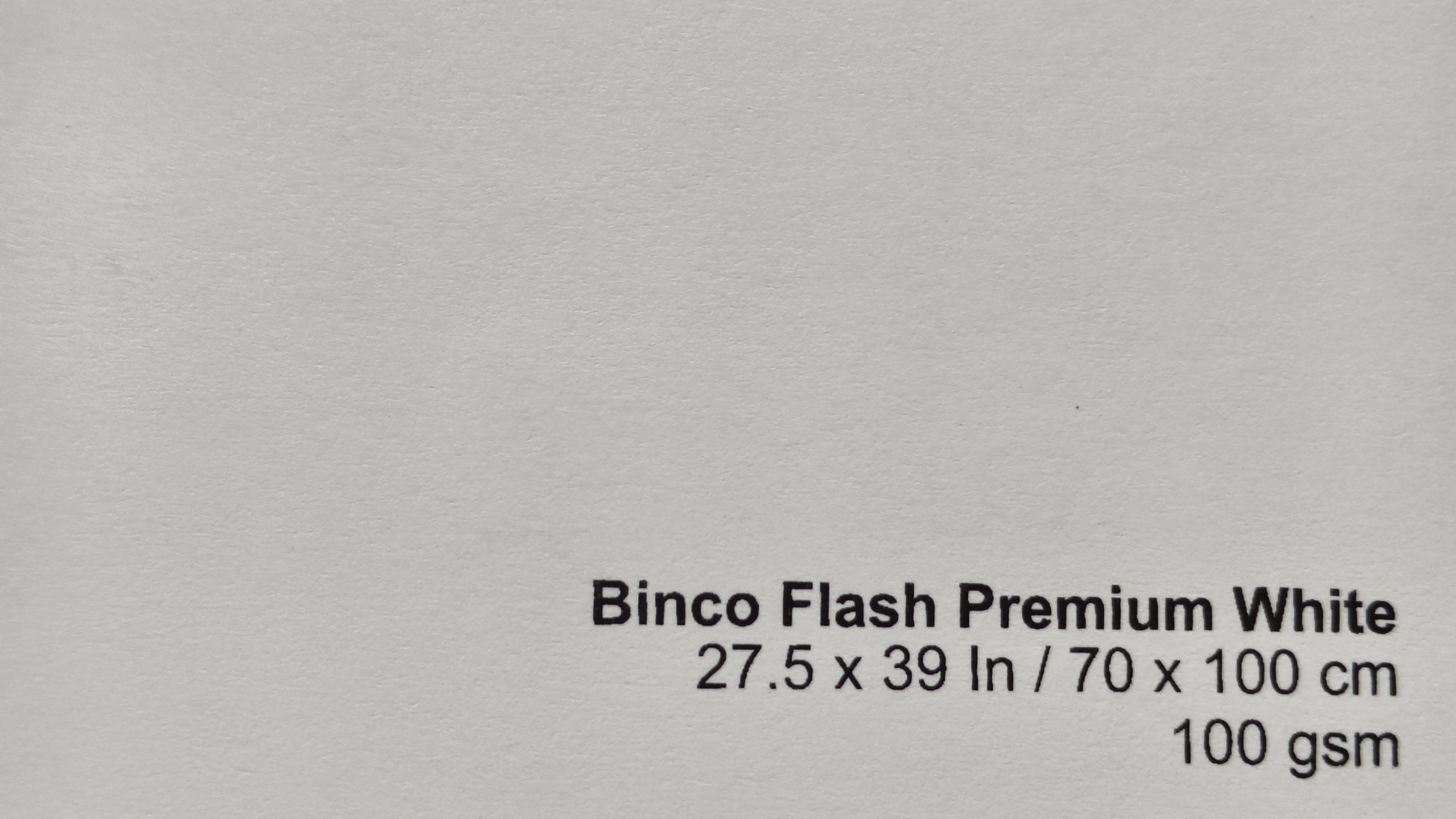 Binco Flash Premium White 100 gsm
