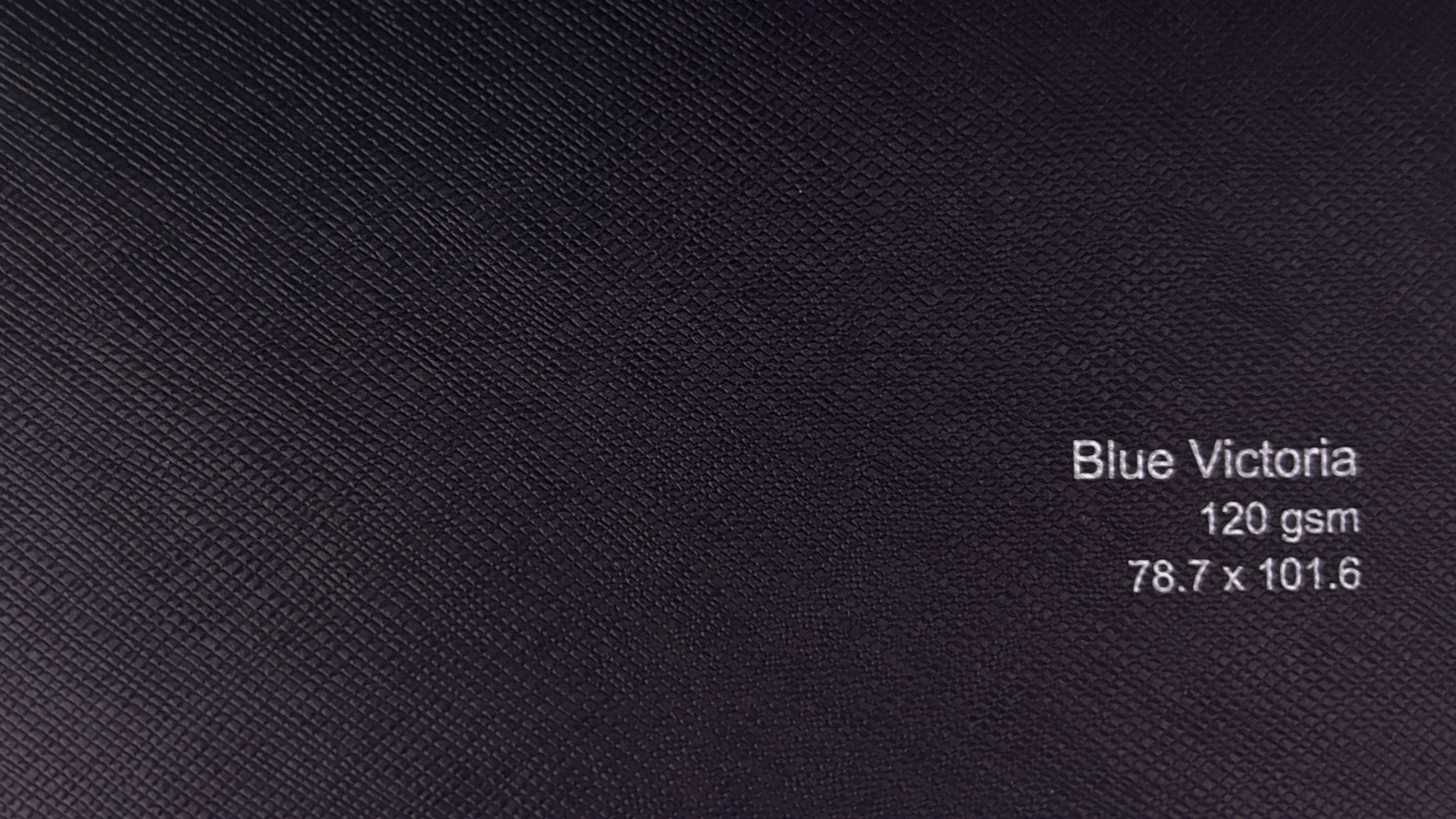 Blue victoria 120gsm 78.7 x 101.6 cm