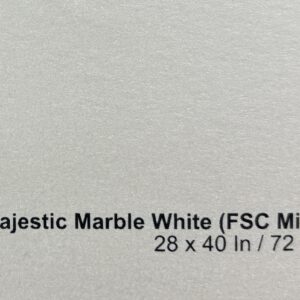 Majestic marble White 28 x 40in 72 x 102cm 120gsm