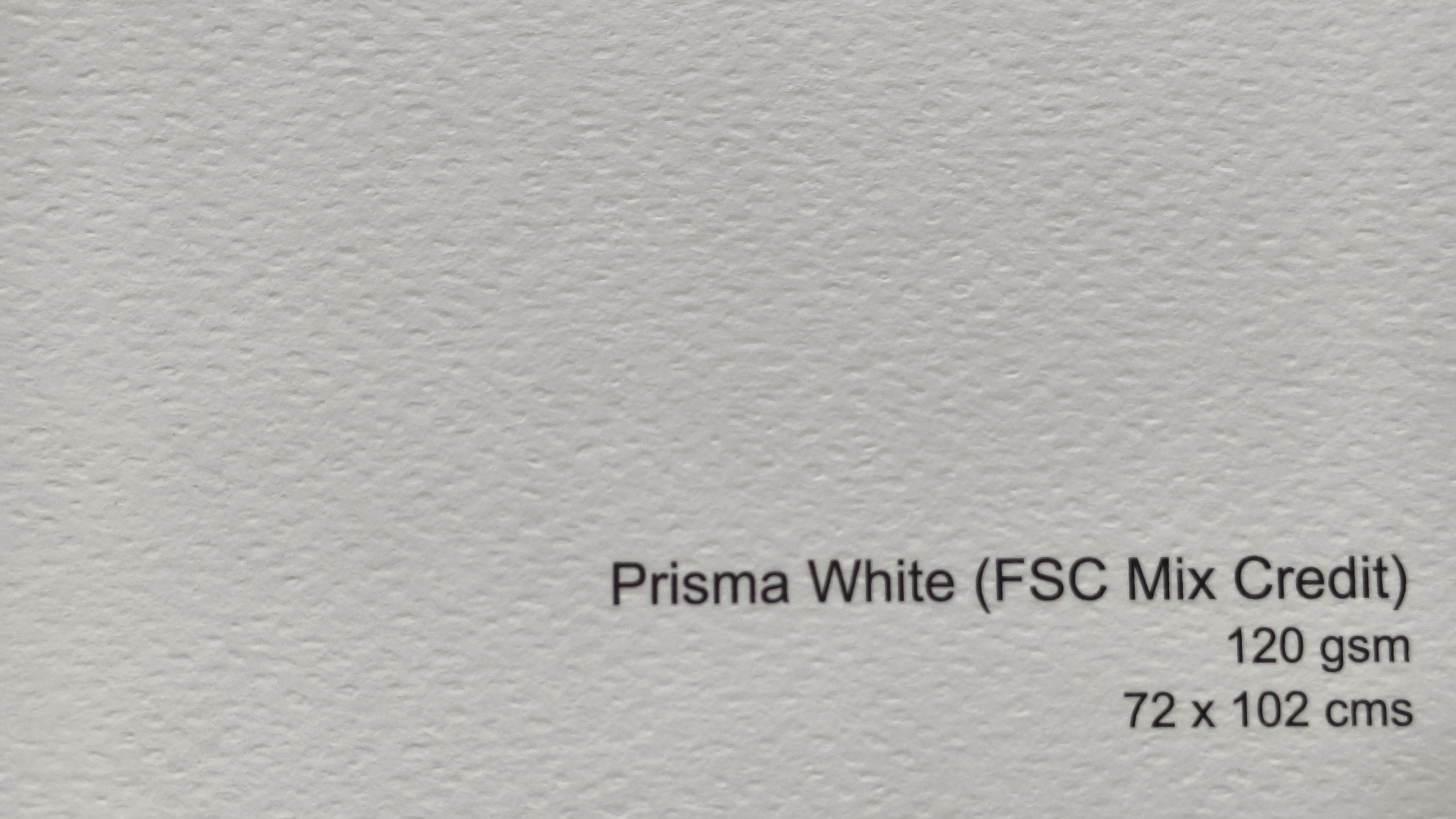 Prisma White 120 gsm