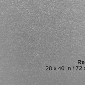 Real Silver 28 x 40 in 72 x 102 cm 120gsm
