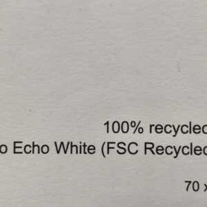 Shiro Echo White 160 gsm