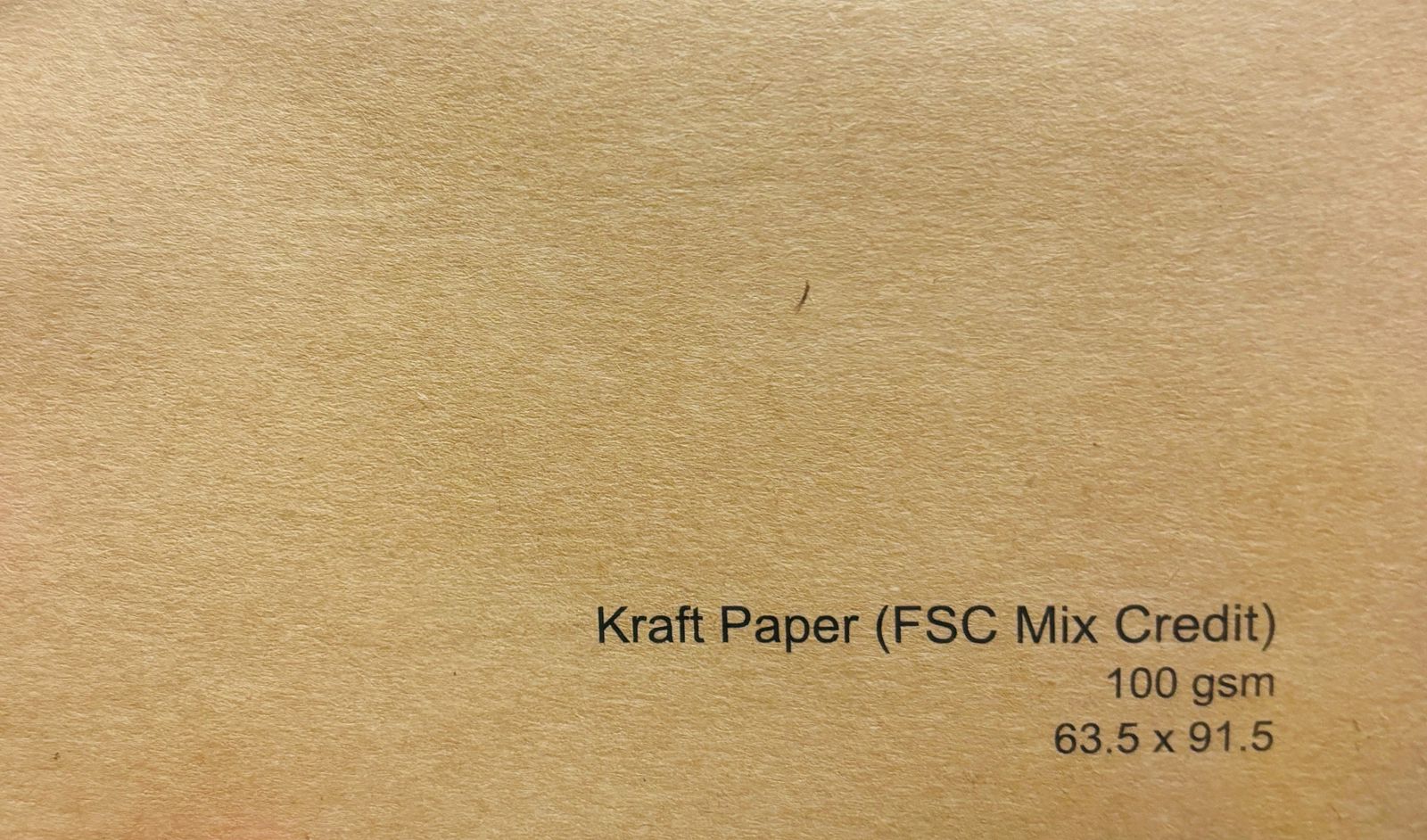 Kraft Paper (FSC Mix Credit)