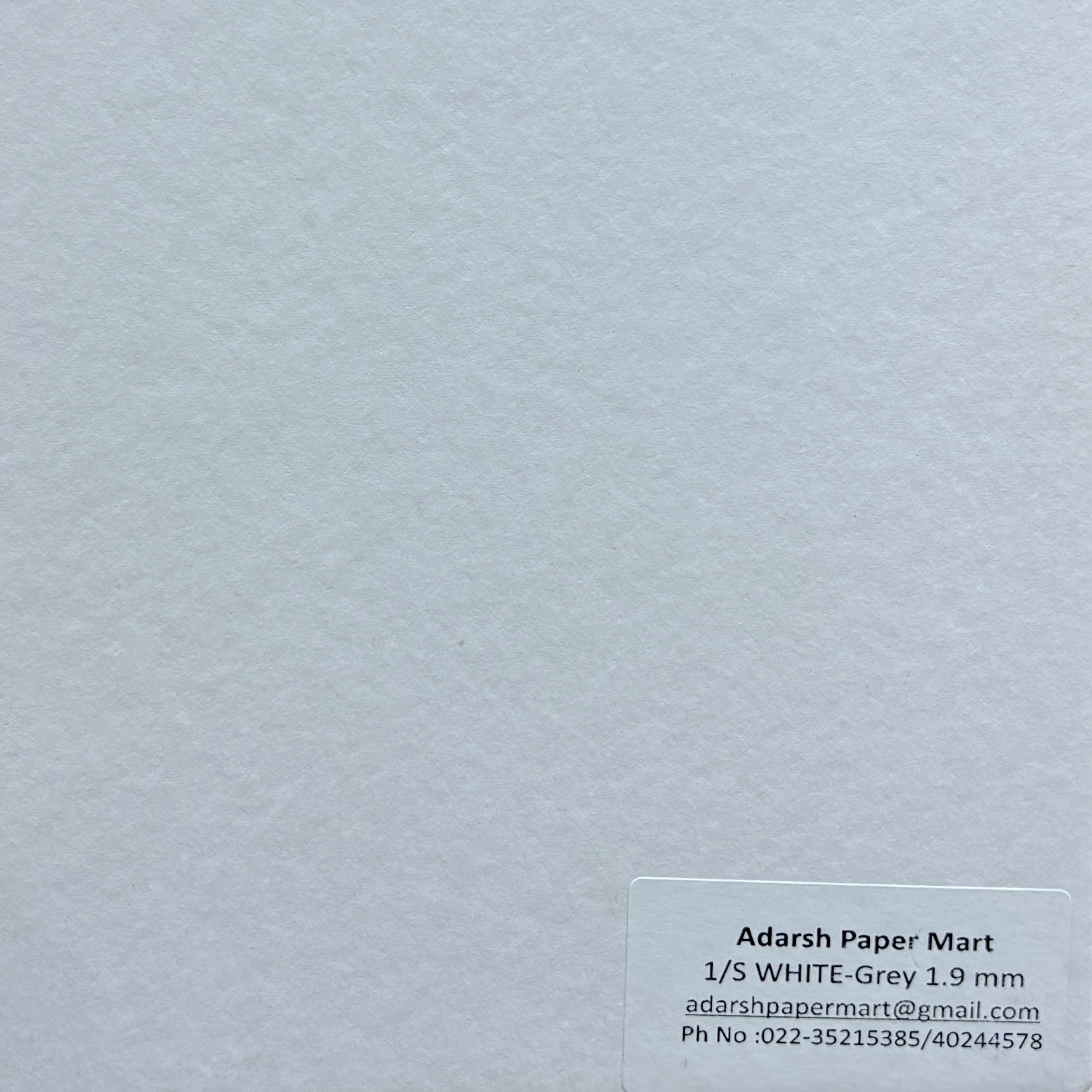 1/S WHITE -Gray 1.9 mm